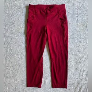 Lululemon Raspberry Colored Leggings